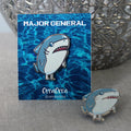 Major General Shark Pin